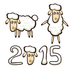 New Years sheep