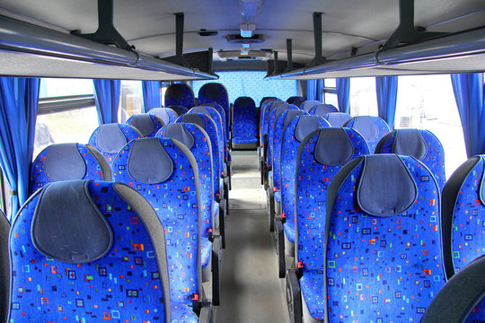 Interior Of A Coach