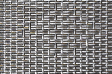 Plastic striped woven texture
