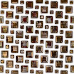 Amber gems. Seamless background.