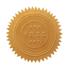 Large Gold Seal