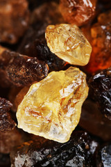 Cane sugar background