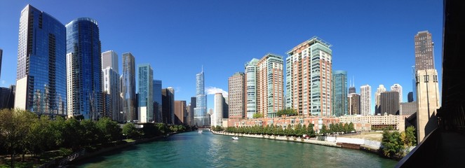 Chicago ponti fiume crociera