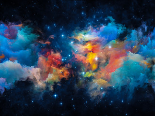 Fototapeta na wymiar Evolving Nebula