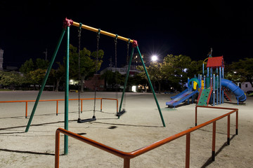 夜の公園
