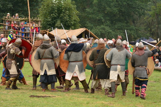 Showing a knight
