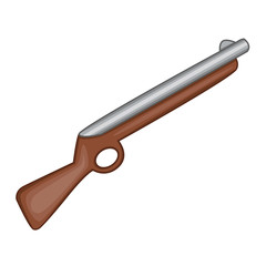 gun isolated illustration