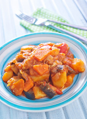 baked vegetables