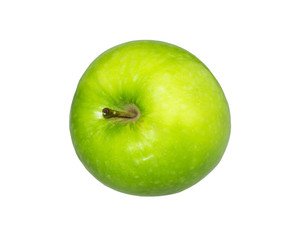 Fresh Green apple Isolated on white