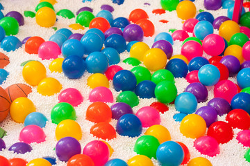 Fototapeta na wymiar Colorful Balls Abstract Background.