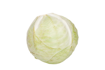 Cabbage isolated on white background