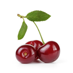 ripe cherry berries