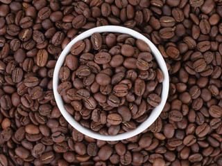 coffee beans background