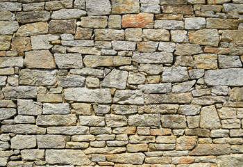Texture de mur de pierre pour le fond