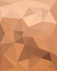 Abstract triangular geometric orange background