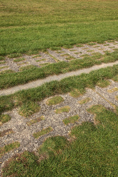 Kolonnenweg an der ehemaligen DDR-Grenze