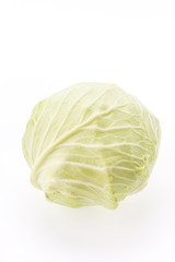 Cabbage isolated on white