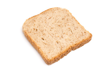 Bread Slice Isolated On White