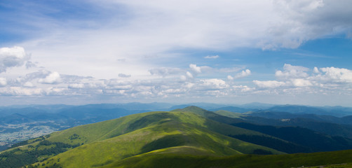 Plakat mountains landscape
