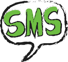 doodle SMS icon