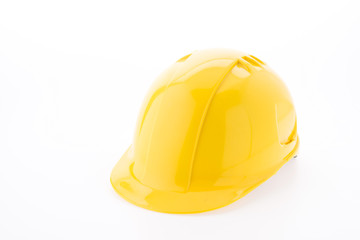 Hard hat isolated on white background