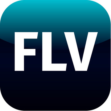 blue flv icon