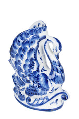 Porcelain swan