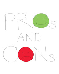 Pros and cons background