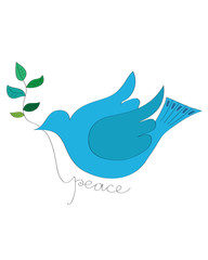 Pigeon peace background