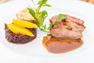 Steak duck