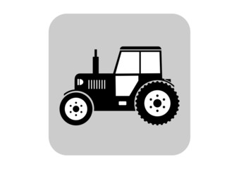 Tractor vector icon