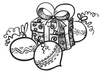 Christmas composition