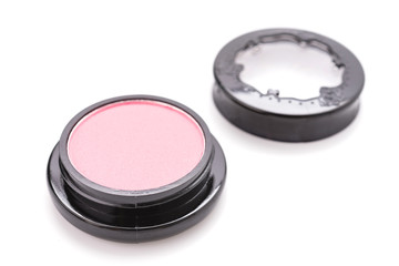 Cosmetic makeup isolated on white