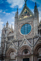 Obraz premium Duomo Santa Maria Siena Toskana Italien