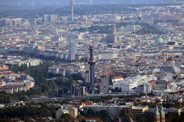 Aerial View of Vienna from Kahlenberg © KerstinKuehne
