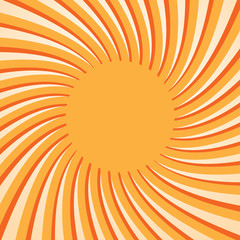 Sun Rays - Abstract Vector Background