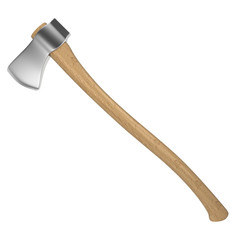 Wooden axe