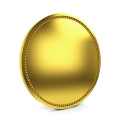 Golden coin