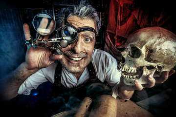 crazy scientist