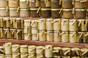 Etals de marché en Istrie à Rovinj