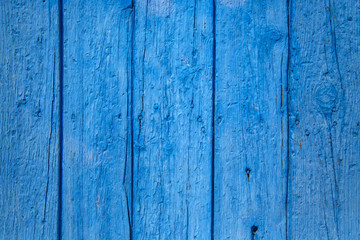 Fototapeta na wymiar Blue wooden texture