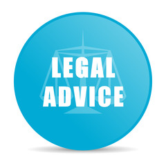 legal advice internet icon