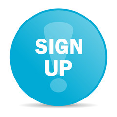 sign up internet icon