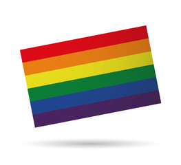 Gay pride flag