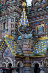 Fototapeta na wymiar Church of Our Savior, St. Petersburg, Russia