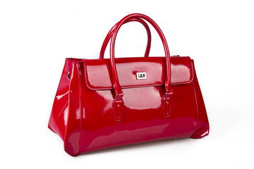 Elegant red purse