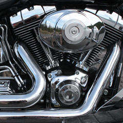 Motorcycle chrome
