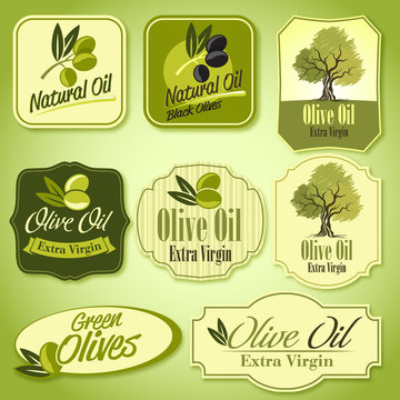 olive oil labels