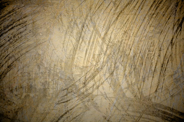 Golden crumpled wrapping paper. Abstract background for design