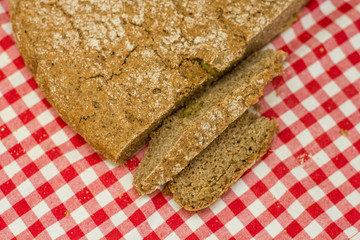 Fresh homemade bread
